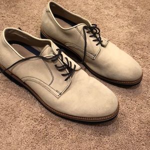 G.H.Bass&Co blue and white dress shoes